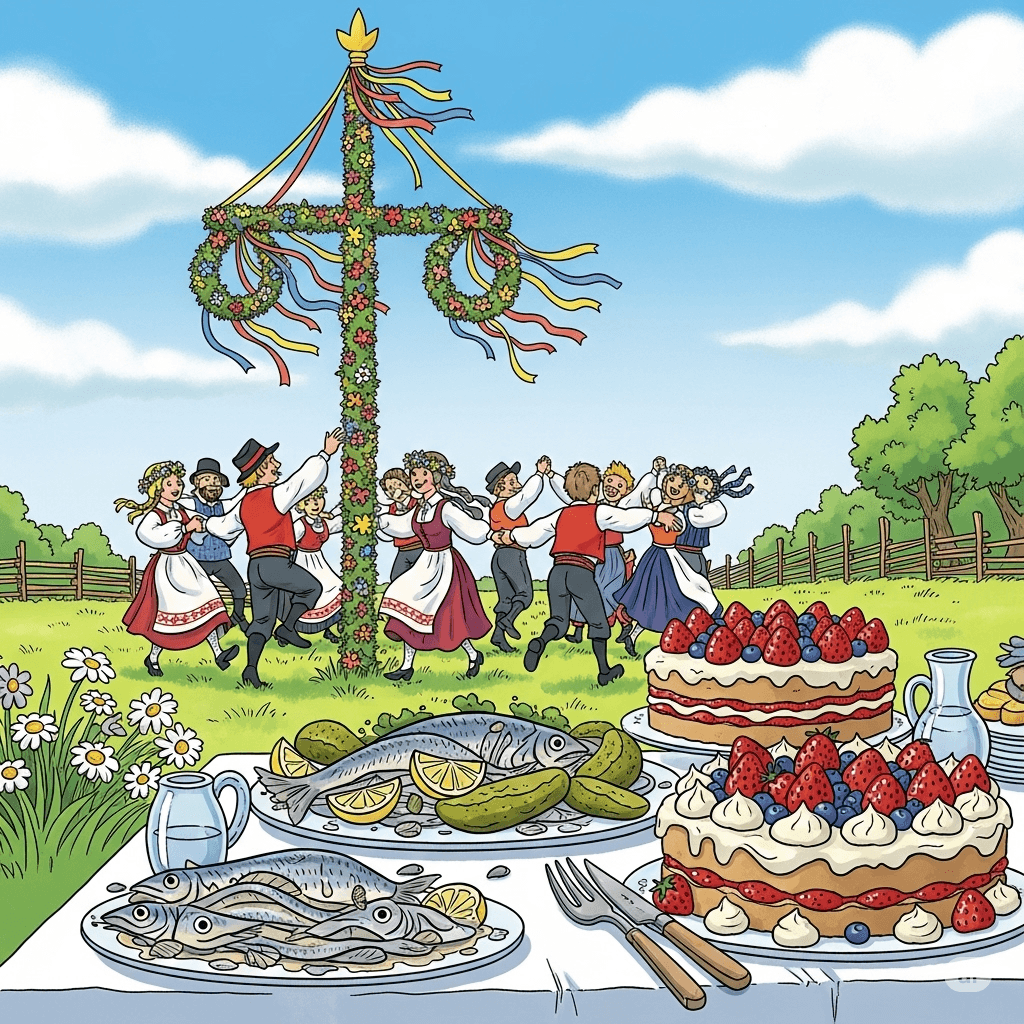 Midsummer in Sweden: A Celebration of Light, Nature, and Togetherness