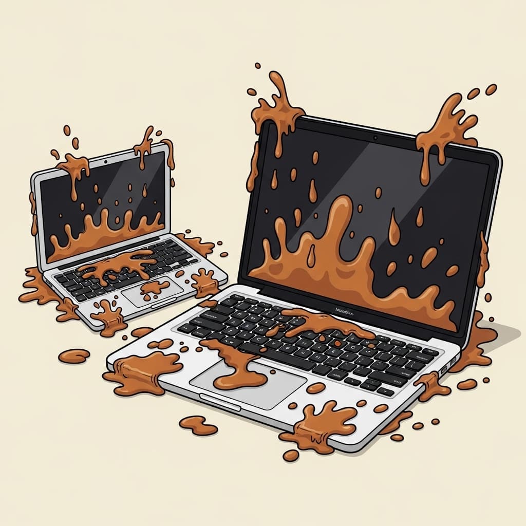 Coffee vs. MacBooks: A Tale of Two Spills